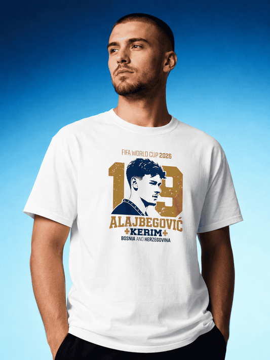 Kerim Alajbegović 19 Vintage Bosnia Tee – Regular Fit