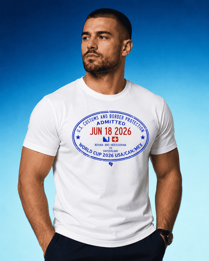 Passport Stamp Tee — America Jun 18