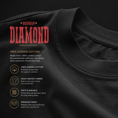 Džeko - The King of Diamonds - Premium Oversized