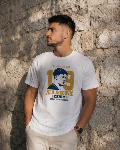 Kerim Alajbegović 19 Vintage Bosnia Tee – Regular Fit