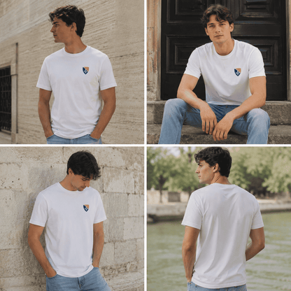 Bosnia & Herzegovina Tee | Embroidered Style Bosnian Shirt