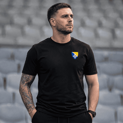 Bosnia & Herzegovina Tee | Embroidered Style Bosnian Shirt