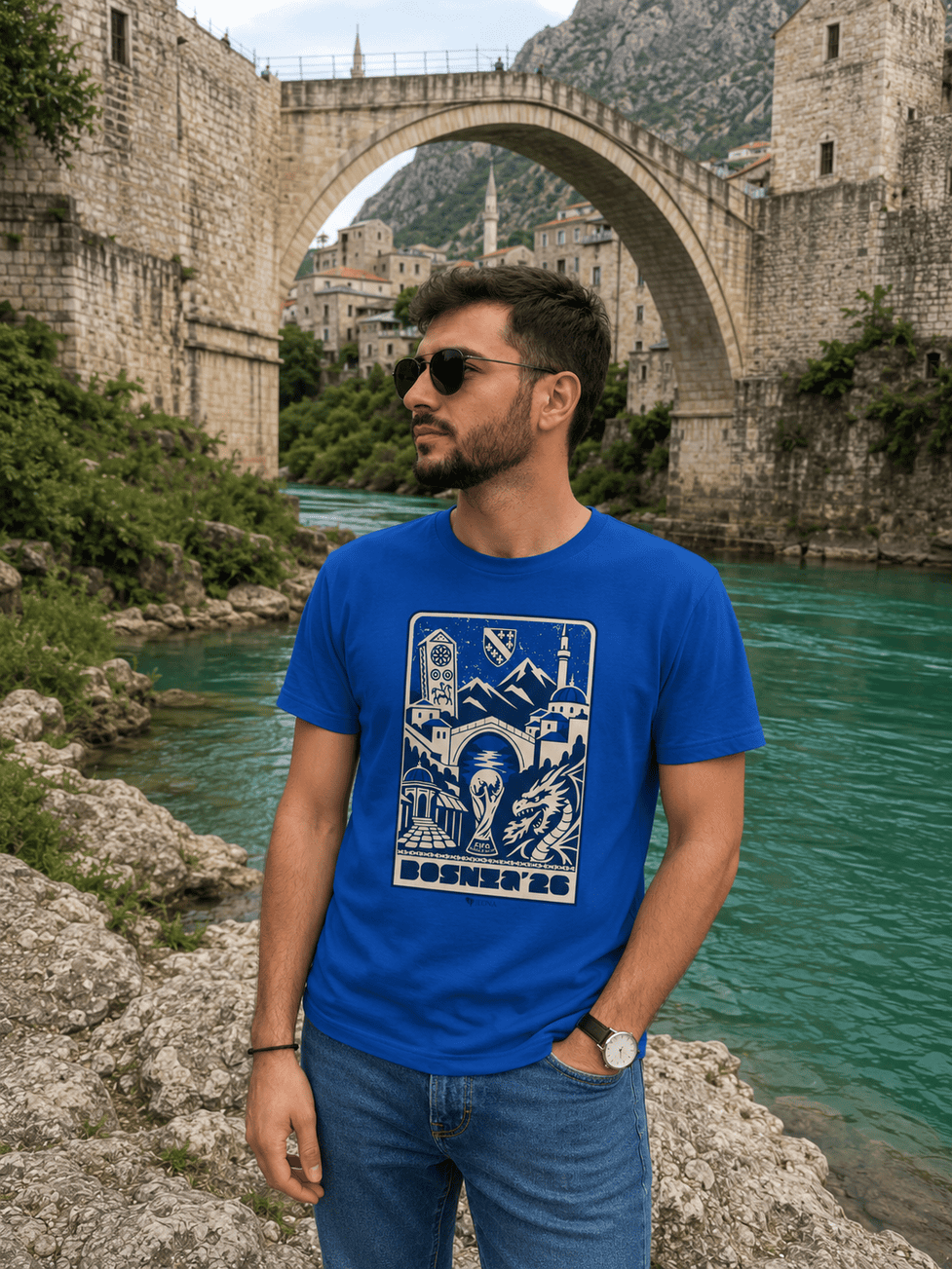 Bosnian Heritage Lillium - Unisex t-shirt