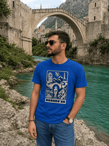 Bosnian Heritage Lillium - Unisex t-shirt