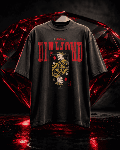 Džeko - The King of Diamonds - Premium Oversized