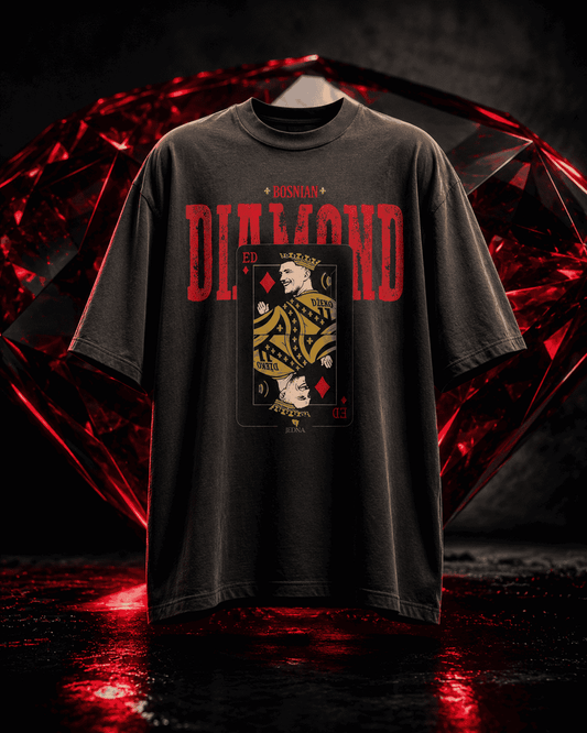 Džeko - The King of Diamonds - Premium Oversized