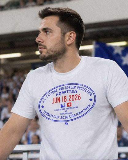 Passport Stamp Tee — America Jun 18