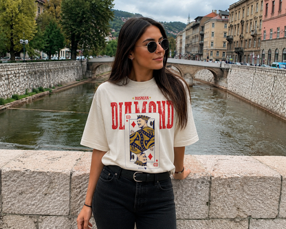 Džeko - The King of Diamonds - Premium Oversized